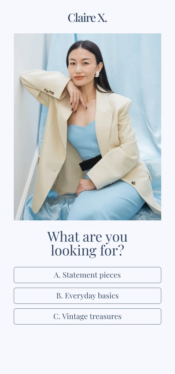 What are you looking for? poll email template