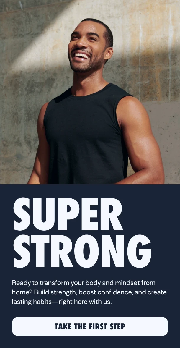 Super Strong fitness launch email template