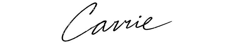 Carrie Cantwell signature